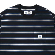 画像2: CHALLENGER/S/S AUTHENTIC BORDER TEE（BLACK）［オーセンティックボーダーT-26春夏］ (2)