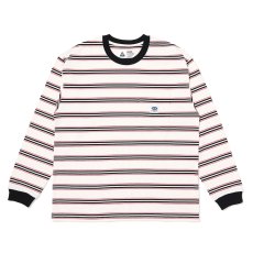 画像1: CHALLENGER/L/S AUTHENTIC BORDER TEE（WHITE）［オーセンティックボーダー長袖T-26春夏］ (1)