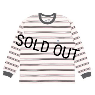 CHALLENGER/L/S AUTHENTIC BORDER TEE（WHITE）［オーセンティック