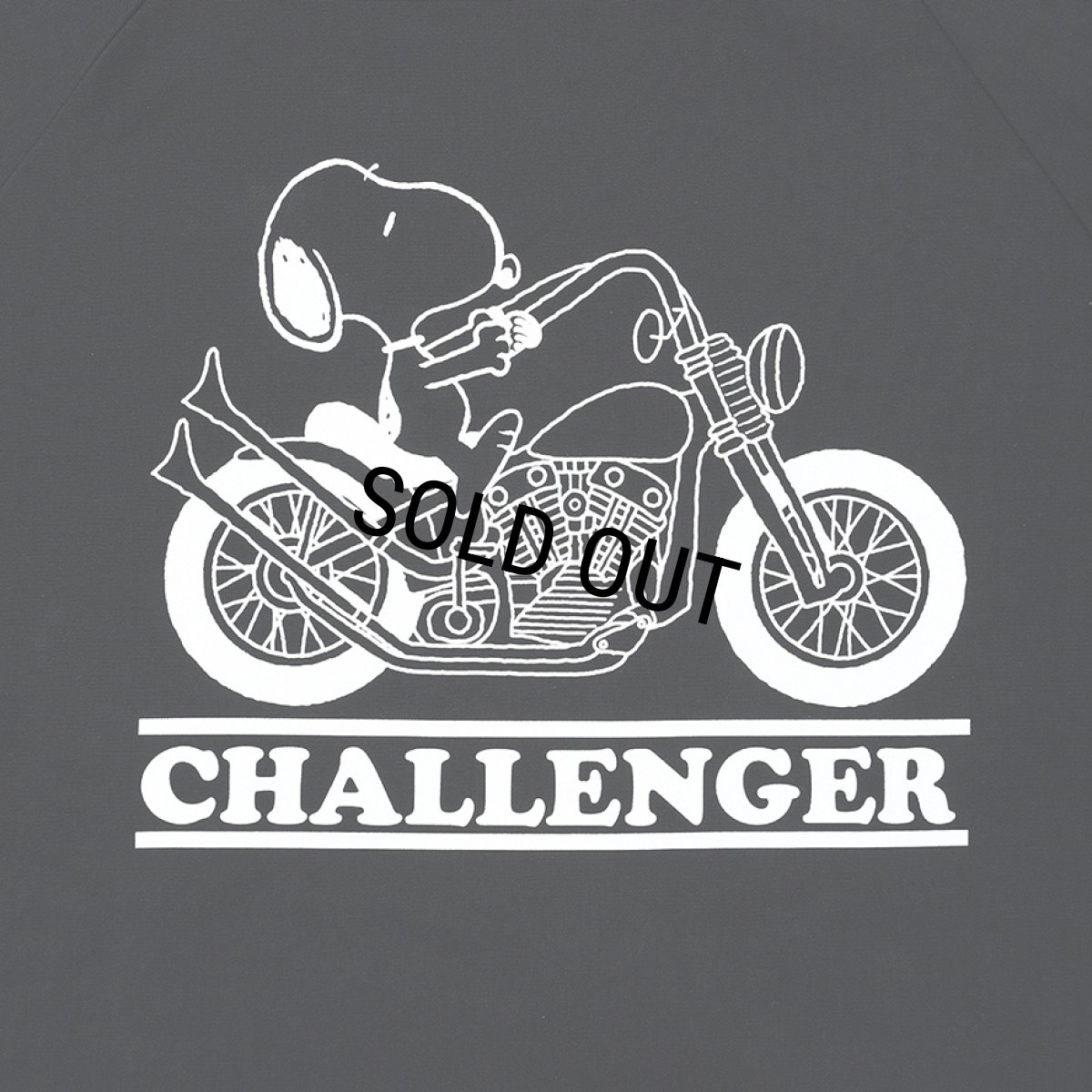 画像8: CHALLENGER/SNOOPY SWING TOP（BLACK）［スヌーピースウィングトップ-26春夏］ (8)