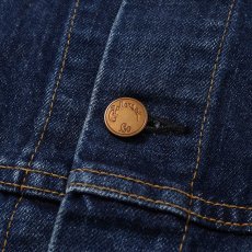 画像5: CHALLENGER/CLASSIC WASHED DENIM JACKET（WASHED INDIGO）［クラシックウォッシュドデニムJKT-26春夏］ (5)
