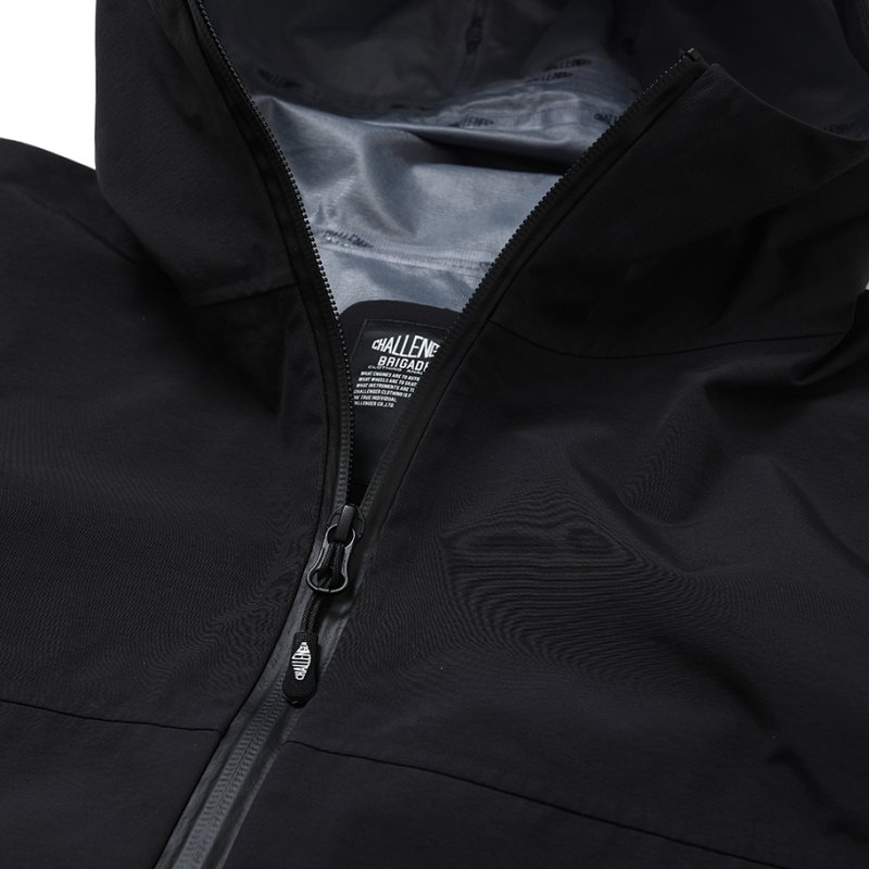 CHALLENGER/STORM JACKET（BLACK）［ストームJKT-26春夏］ - JONAS
