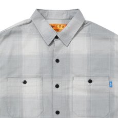 画像3: CHALLENGER/L/S SHADOW CHECK SHIRT（GRAY）［シャドーチェックシャツ-26春夏］ (3)