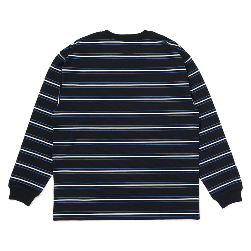 画像2: CHALLENGER/L/S AUTHENTIC BORDER TEE（BLACK）［オーセンティックボーダー長袖T-26春夏］