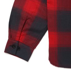 画像7: CHALLENGER/L/S SHADOW CHECK SHIRT（RED）［シャドーチェックシャツ-26春夏］ (7)