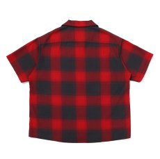 画像2: CHALLENGER/SHADOW CHECK SHIRT（RED）［シャドウチェックシャツ-26春夏］ (2)