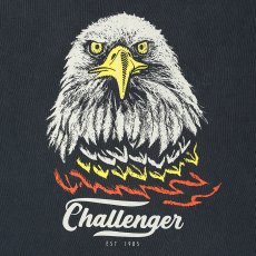 画像3: CHALLENGER/EAGLE C/N SWEAT（PEPPER BLACK）［イーグルクルーネックスウェット-26春夏］ (3)