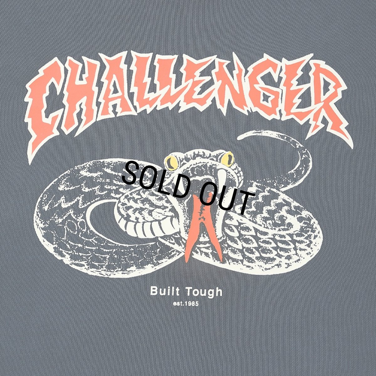 画像6: CHALLENGER/SNAKE HOODIE（PEPPER BLACK）［スネークフーディー-26春夏］ (6)