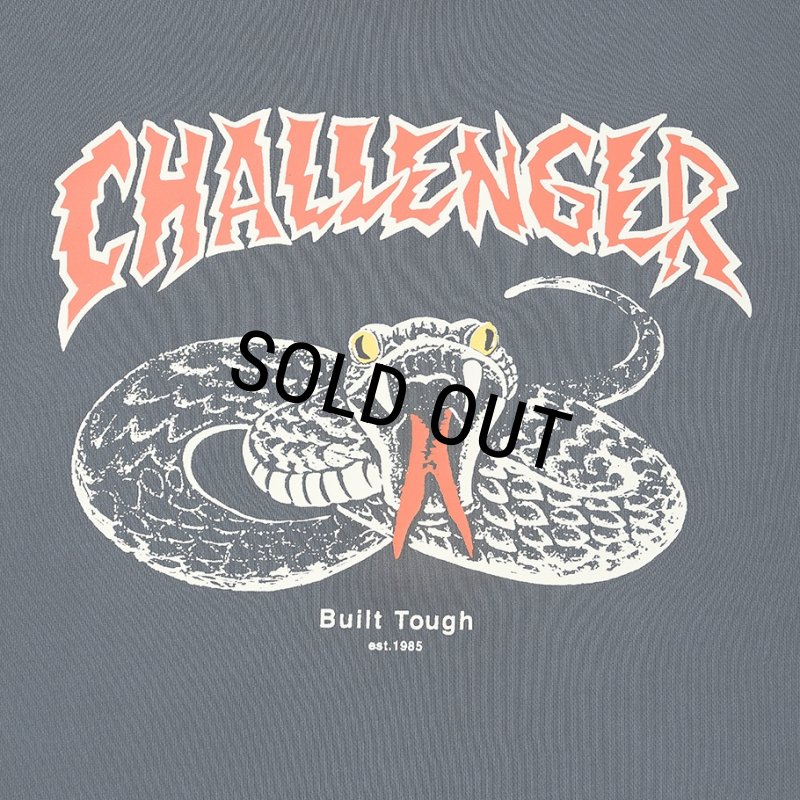 CHALLENGER/SNAKE HOODIE（PEPPER BLACK）［スネークフーディー-26春夏
