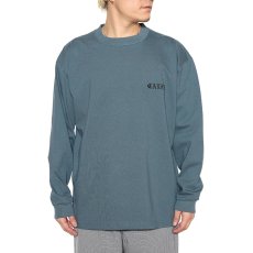 画像2: CALEE/VINTAGE TYPE EMBROIDERY L/S TEE（WHITE）［刺繍長袖T-25秋冬］ (2)