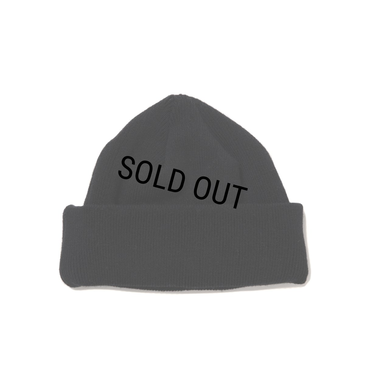 画像1: COOTIE PRODUCTIONS/S/R Cuffed Beanie（Black）［カフドビーニー-25秋冬］ (1)