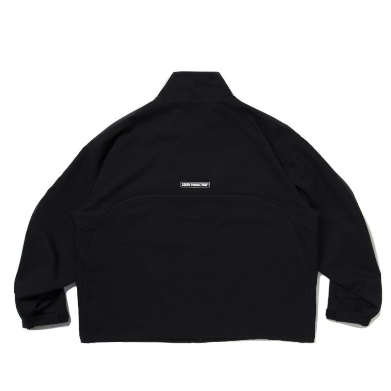 画像2: COOTIE PRODUCTIONS/Polyester Twill Training Jacket（Black）［ポリエステルツイルトレーニングJKT-25秋冬］