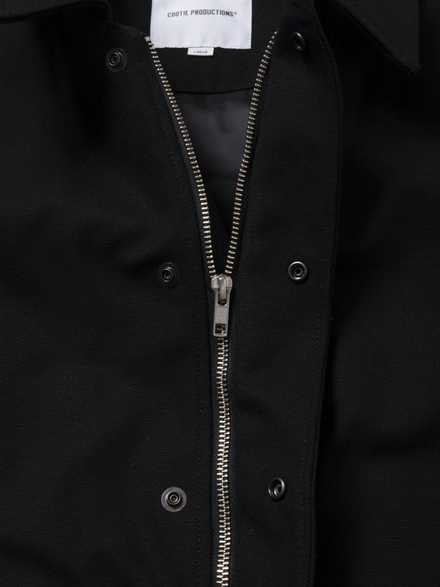 画像5: COOTIE PRODUCTIONS/Cotton Canvas Padded Work Jacket（Black）［コットンキャンバスパデッドワークJKT-25秋冬］ (5)