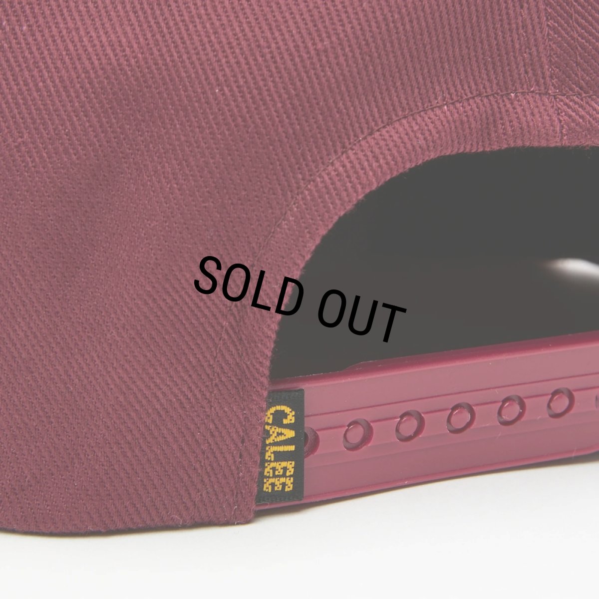 画像6: CALEE/EMBLEM LOGO TWILL CAP（各色）［ツイルキャップ-25秋冬］ (6)