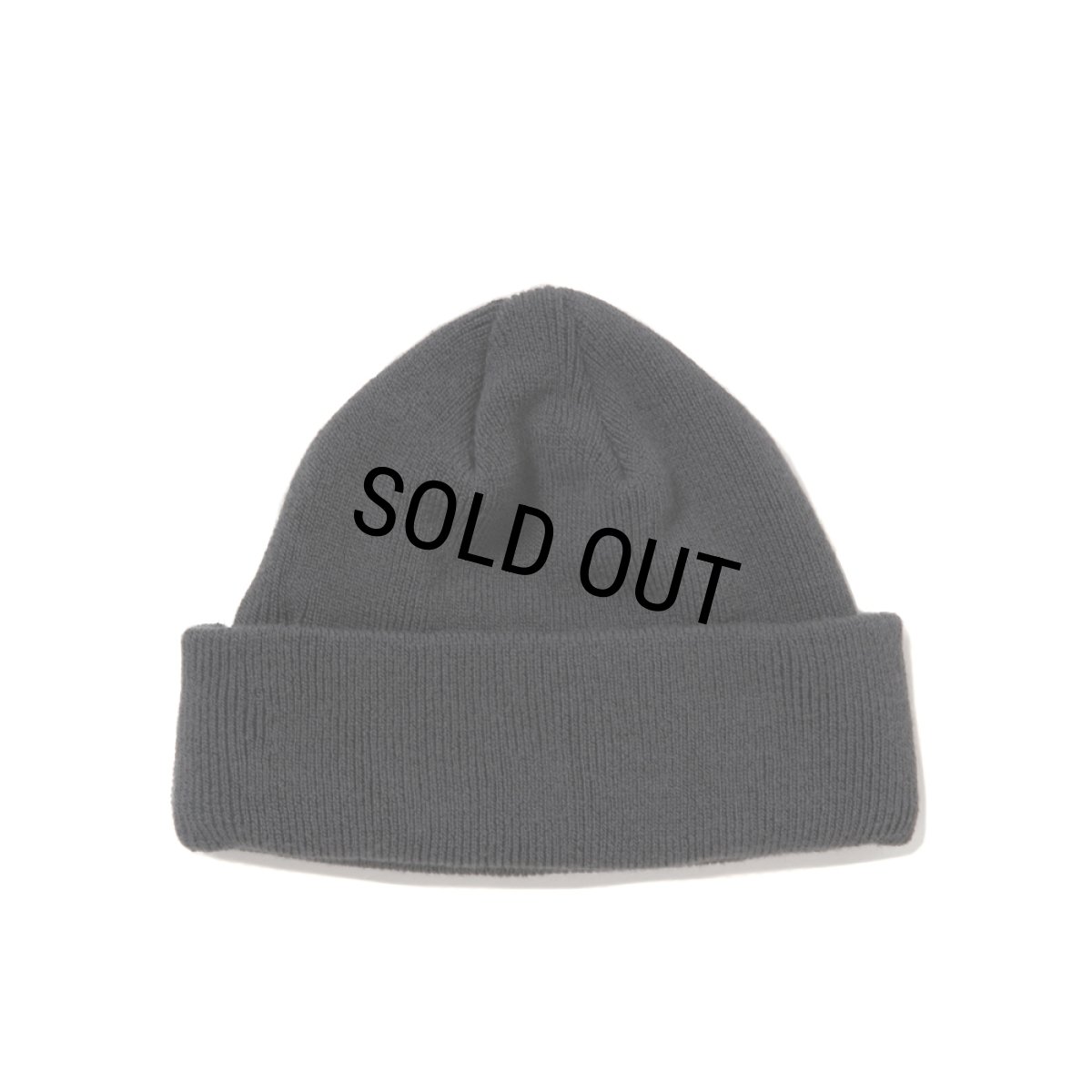 画像1: COOTIE PRODUCTIONS/S/R Cuffed Beanie（Charcoal）［カフドビーニー-25秋冬］ (1)