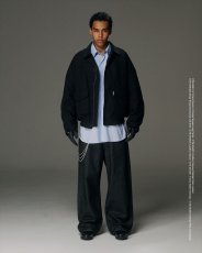 画像8: COOTIE PRODUCTIONS/Cotton Canvas Padded Work Jacket（Black）［コットンキャンバスパデッドワークJKT-25秋冬］ (8)
