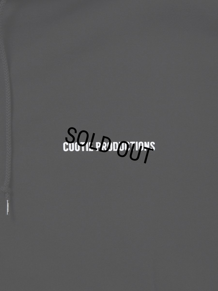 画像4: COOTIE PRODUCTIONS/Thermal Combination Sweat Zip Hoodie（Black）［サーマルコンビスウェットジップフーディー-25秋冬］ (4)