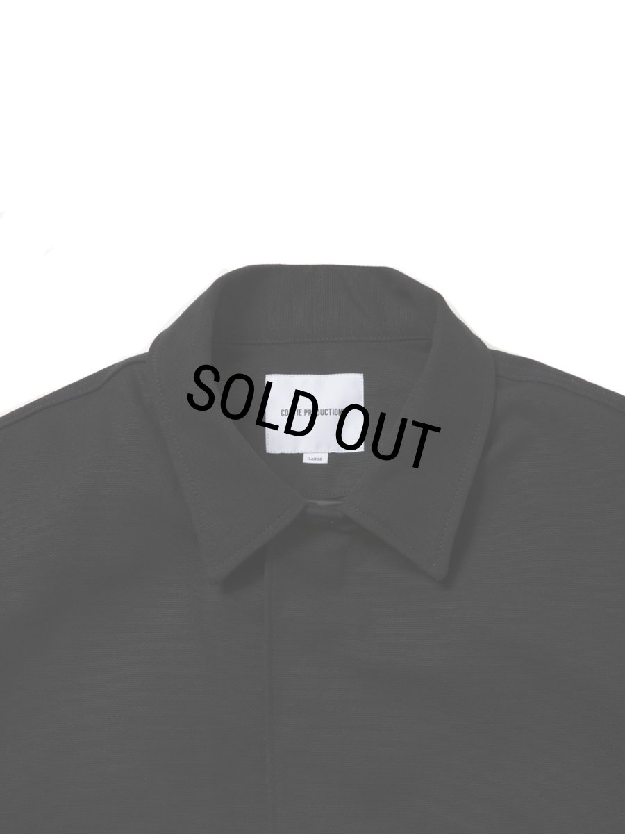 画像4: COOTIE PRODUCTIONS/Cotton Canvas Padded Work Jacket（Black）［コットンキャンバスパデッドワークJKT-25秋冬］ (4)