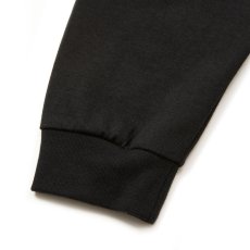画像4: CALEE/VINTAGE TYPE EMBROIDERY L/S TEE（BLACK）［刺繍長袖T-25秋冬］ (4)