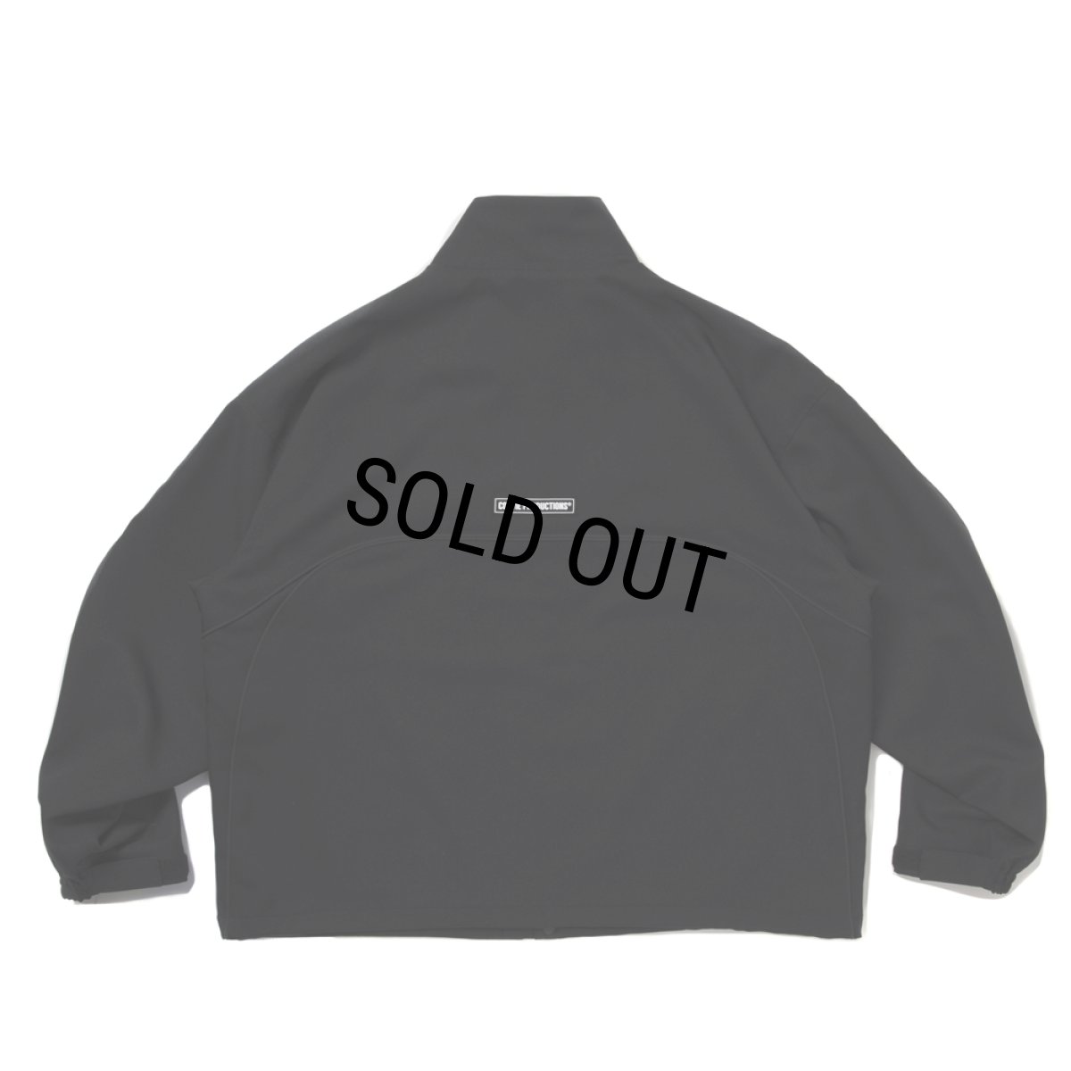 画像2: COOTIE PRODUCTIONS/Polyester Twill Training Jacket（Black）［ポリエステルツイルトレーニングJKT-25秋冬］ (2)