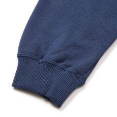 画像4: CALEE/EMBLEM LOGO CRE NECK SW（NAVY）［クルーネックスウェット-25秋冬］ (4)