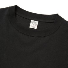 画像2: CALEE/VINTAGE TYPE EMBROIDERY L/S TEE（BLACK）［刺繍長袖T-25秋冬］ (2)
