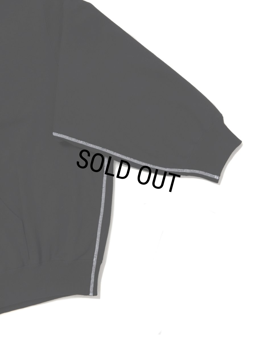 画像5: COOTIE PRODUCTIONS/Thermal Combination Sweat Zip Hoodie（Black）［サーマルコンビスウェットジップフーディー-25秋冬］ (5)