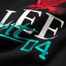 画像4: CALEE/CALEE FS LOGO CREW NECK SW（BLACK）［クルーネックスウェット-25秋冬］ (4)