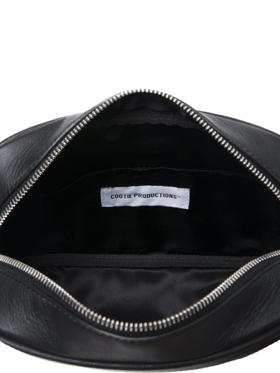 画像5: COOTIE PRODUCTIONS/Leather Shoulder Bag（Black）［レザーショルダーバッグ-25秋冬］ (5)