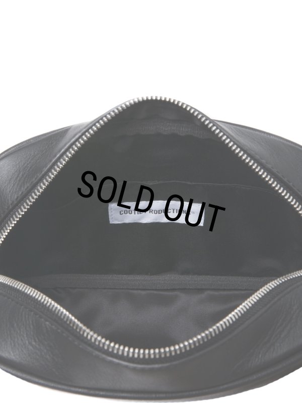 COOTIE PRODUCTIONS/Leather Shoulder Bag（Black）［レザーショルダー