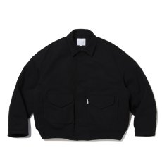 画像1: COOTIE PRODUCTIONS/Cotton Canvas Padded Work Jacket（Black）［コットンキャンバスパデッドワークJKT-25秋冬］ (1)