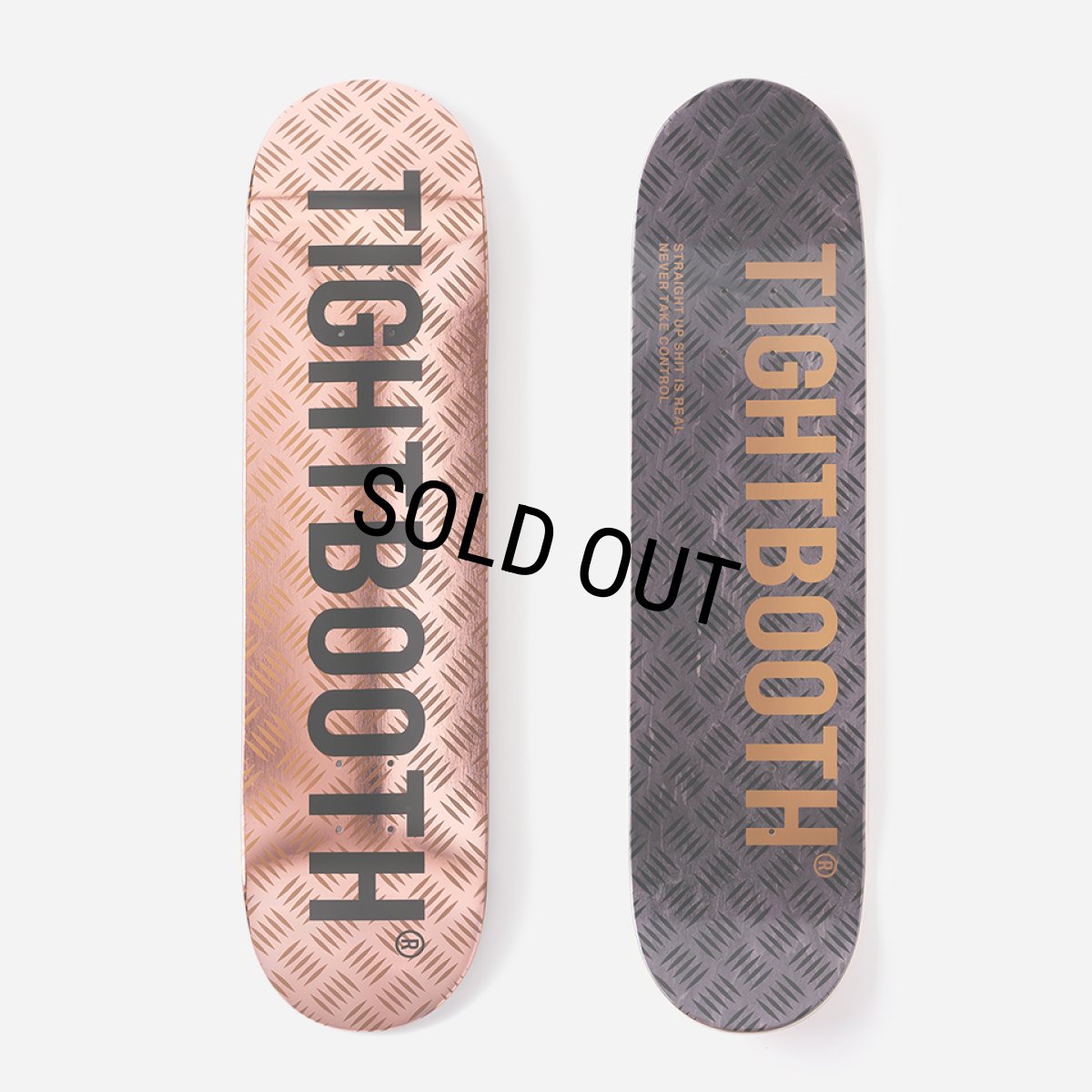 画像1: 【20%OFF】TIGHTBOOTH/CP LOGO BRONZE［スケートデッキ-25秋冬］ (1)
