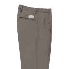 画像3: WACKO MARIA/DOUBLE PLEATED WOOL TROUSERS（GRAY）［ツータックウールトラウザース-25秋冬］ (3)