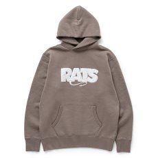 画像1: RATS/BOX LOGO HOODIE（KHAKI）［ボックスロゴフーディー-25秋冬］ (1)