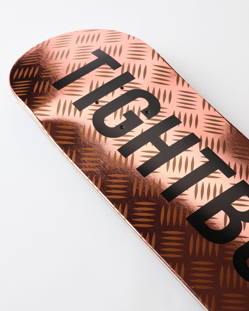 画像4: TIGHTBOOTH/CP LOGO BRONZE［スケートデッキ-25秋冬］ (4)