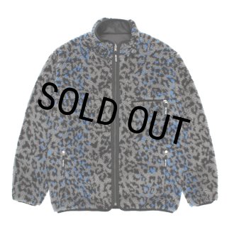 D*I様 WACKO MARIA リバーシブルジャケット レオパード L WACKO MARIA/REVERSIBLE LEOPARD BOA FLEECE JACKET（WHITE