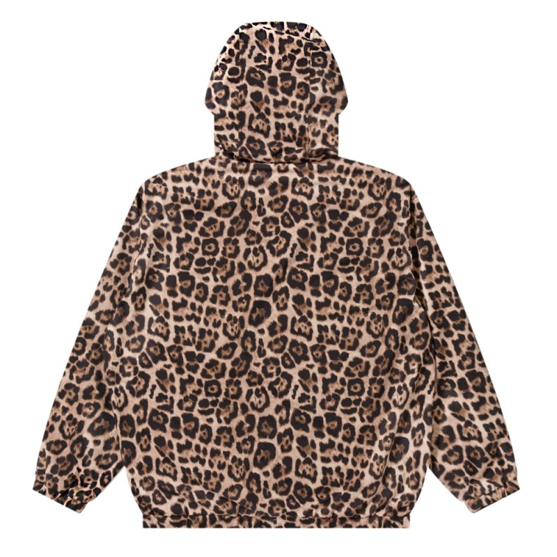 画像2: BlackEyePatch/LEOPARD PATTERNED RIPSTOP TRACK JACKET(MULTI)