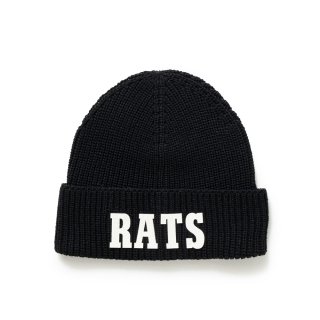 RATS/KNIT CAP（BLACK）［ニットキャップ-25秋冬］ - JONAS