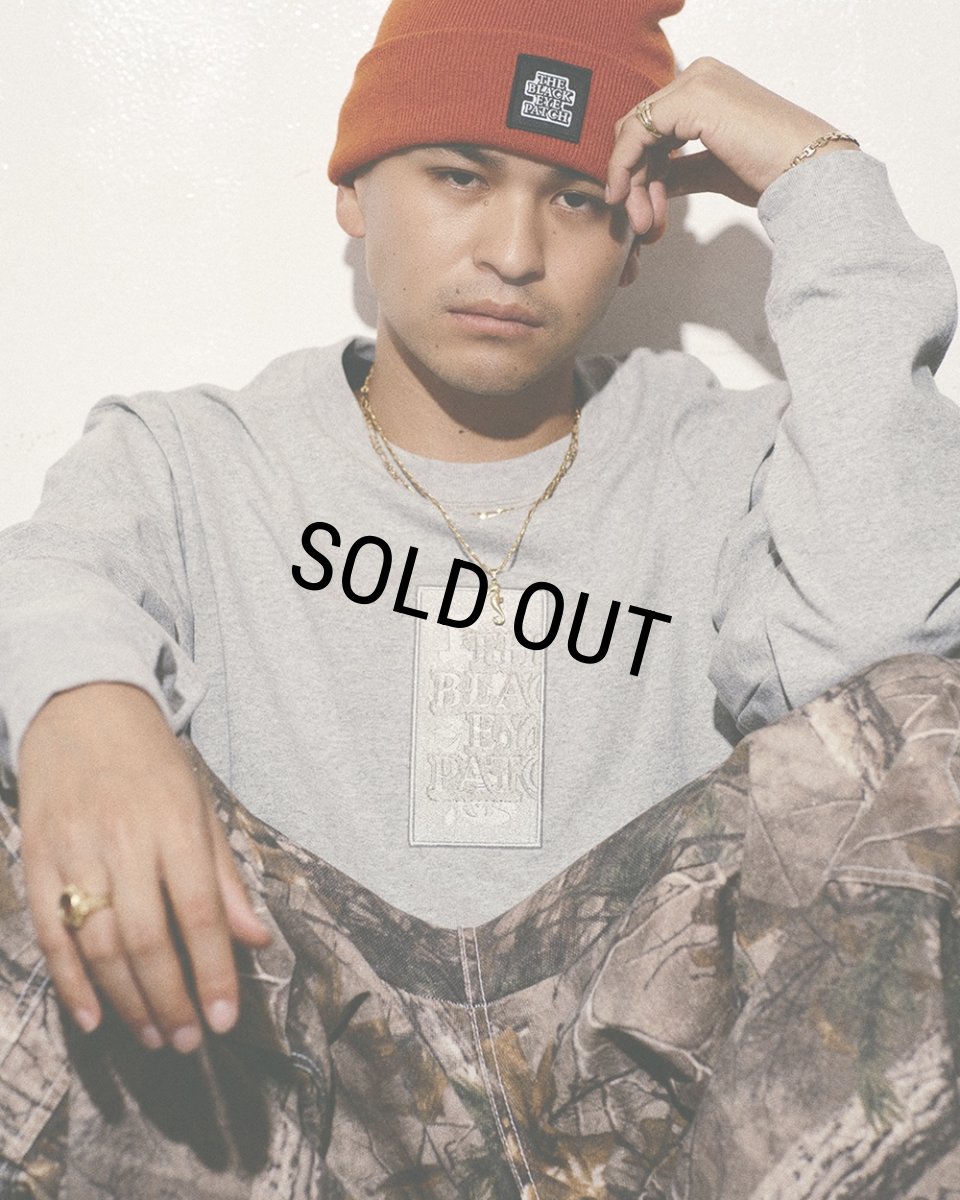 画像3: BlackEyePatch/OG LABEL PATCHED BEANIE（BLACK） (3)