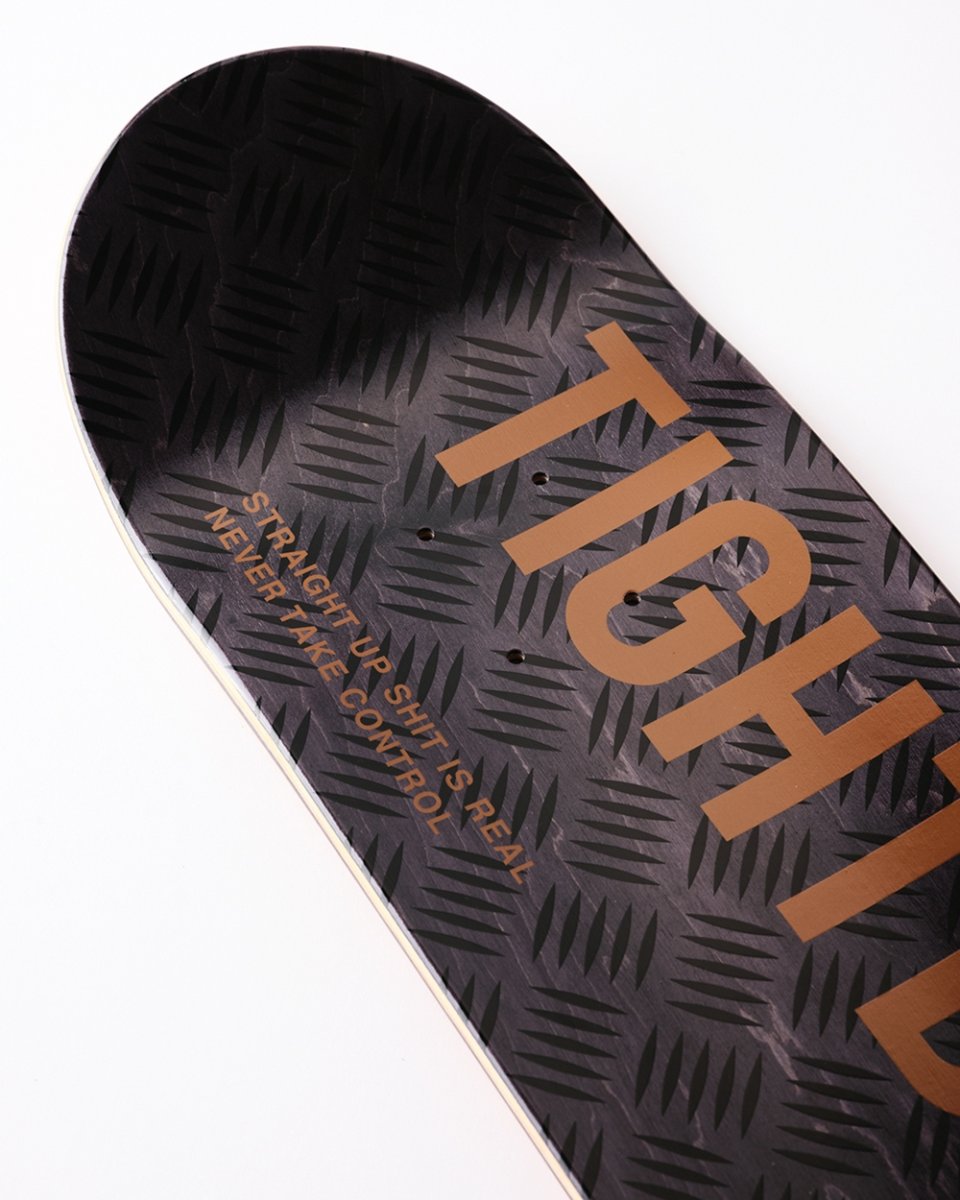 画像8: TIGHTBOOTH/CP LOGO BRONZE［スケートデッキ-25秋冬］ (8)