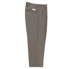 画像1: WACKO MARIA/DOUBLE PLEATED WOOL TROUSERS（GRAY）［ツータックウールトラウザース-25秋冬］ (1)