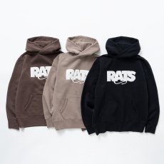 画像5: RATS/BOX LOGO HOODIE（BROWN）［ボックスロゴフーディー-25秋冬］ (5)