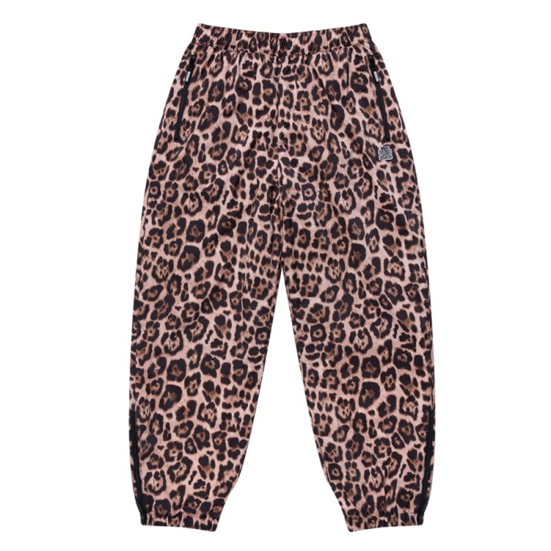 画像1: BlackEyePatch/LEOPARD PATTERENED RIPSTOP TRACK PANTS(MULTI)