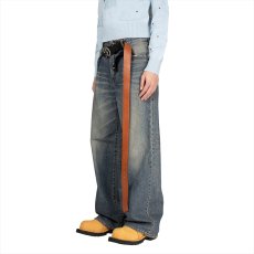 画像5: DAIRIKU/"D"Buckle Super wide Denim Pants（Indigo）［Dバックルスーパーワイドデニムパンツ-25秋冬］ (5)