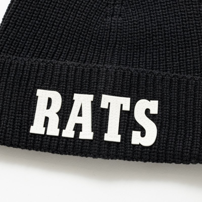 画像3: RATS/KNIT CAP（BLACK）［ニットキャップ-25秋冬］