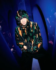 画像8: TIGHTBOOTH/NOISE VELOUR HOODIE（Noise）［ノイズベロアフーディー-25秋冬］ (8)