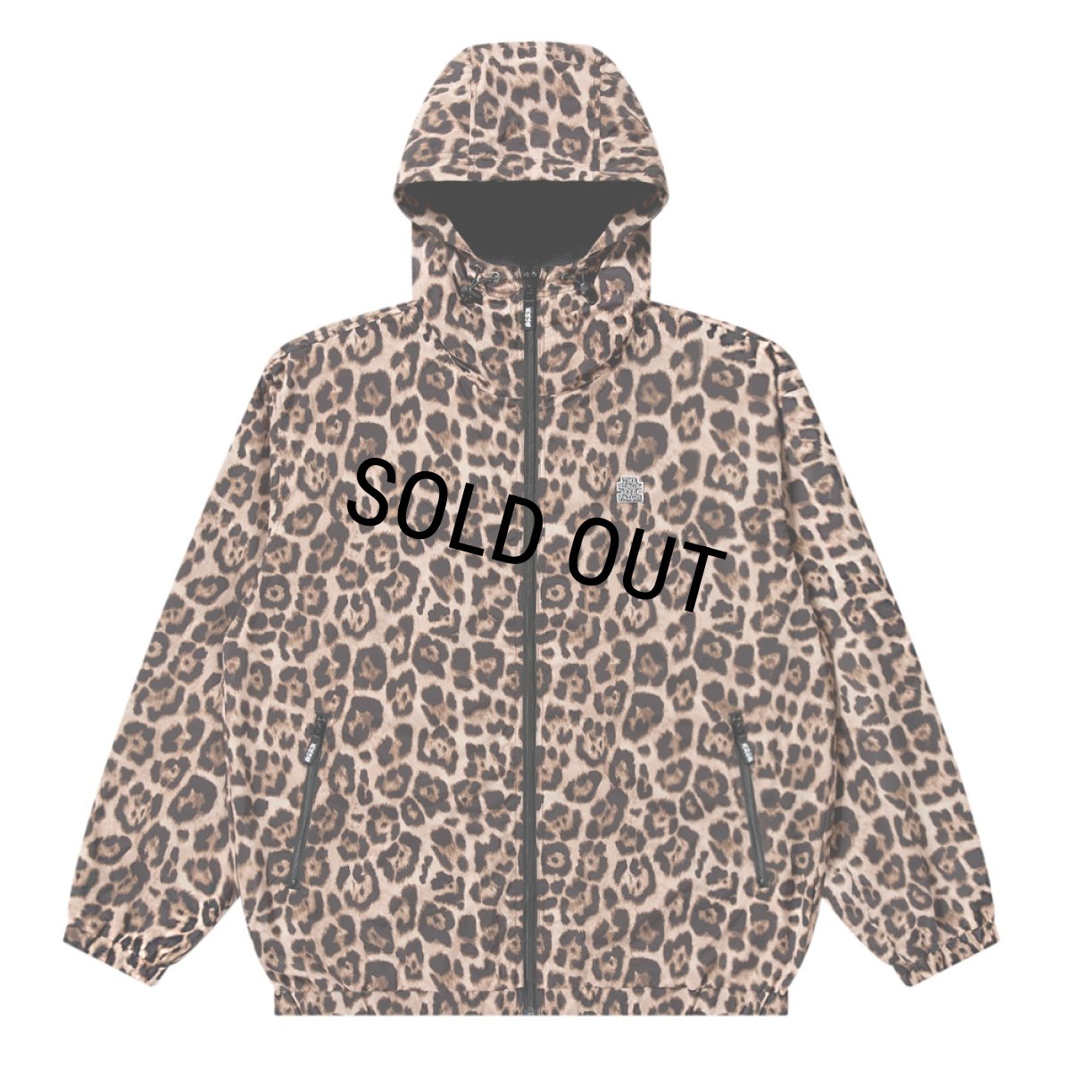 画像1: BlackEyePatch/LEOPARD PATTERNED RIPSTOP TRACK JACKET（MULTI） (1)