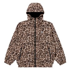 画像1: BlackEyePatch/LEOPARD PATTERNED RIPSTOP TRACK JACKET(MULTI) (1)