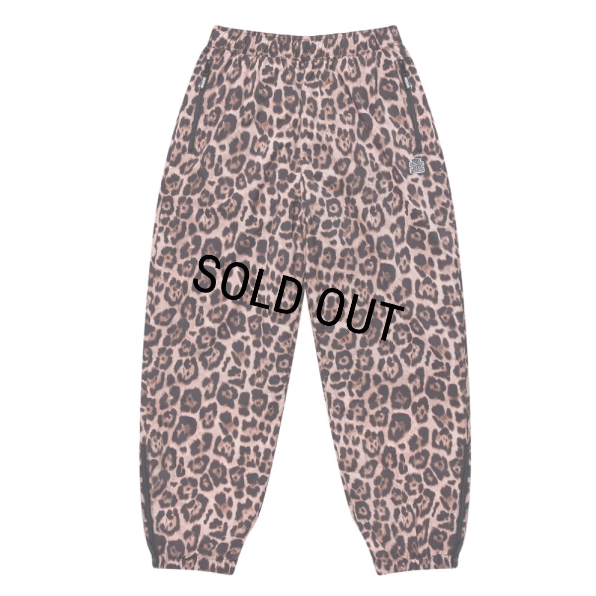 画像1: BlackEyePatch/LEOPARD PATTERENED RIPSTOP TRACK PANTS（MULTI） (1)