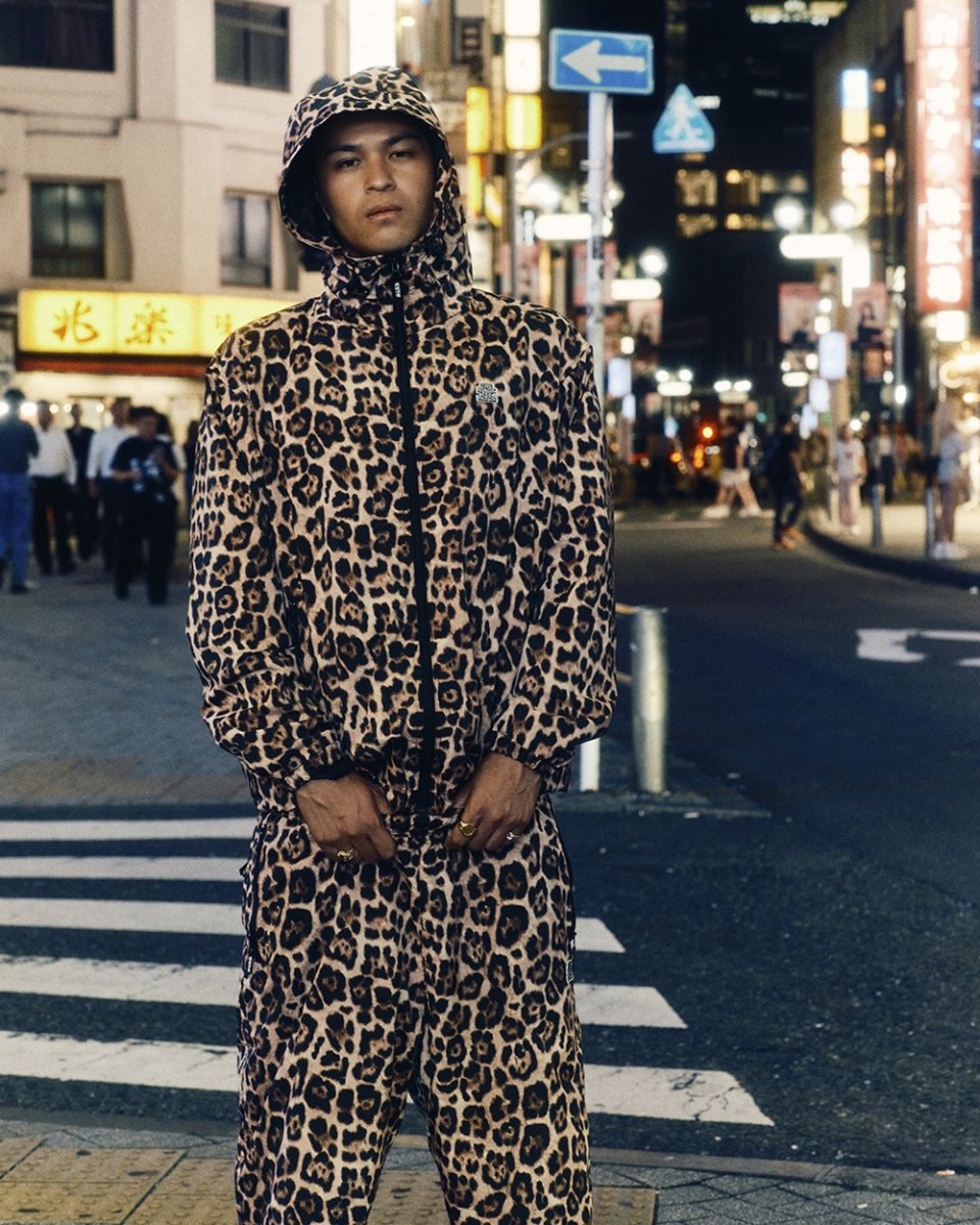 画像3: BlackEyePatch/LEOPARD PATTERENED RIPSTOP TRACK PANTS(MULTI) (3)